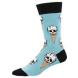 Socks Mens Crew Brain Freeze 