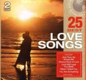 25 Best Best Of Love Songs 25 Best Best Of Love Songs Green Packaging 2 CD Set 