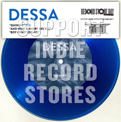 Dessa Quinine Clear Blue Vinyl 