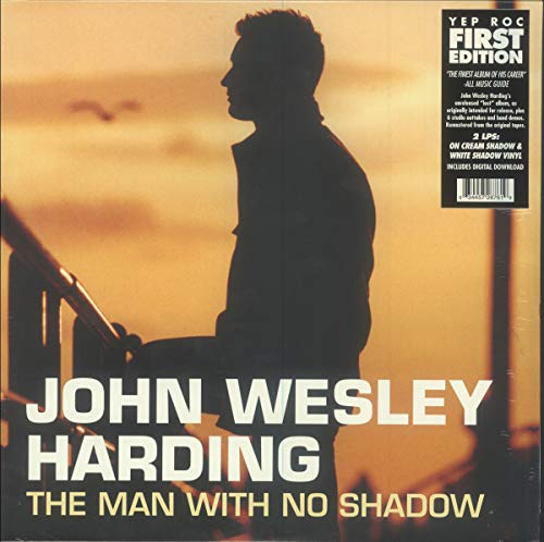 John Wesley Harding The Man With No Shadow 2 Lp Cream Shadow & White Shadow Vinyl Rsd Exclusive Ltd. 1000 