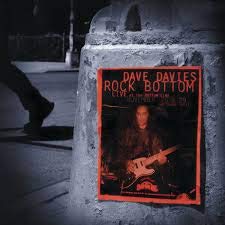 Dave Davies Rock Bottom Live At The Bottom Line (remastered 20th Anniversary Limited Edition) 2 Lp 1 Red 1 Silver Vinyl Rsd Exclusive Ltd. 1000 