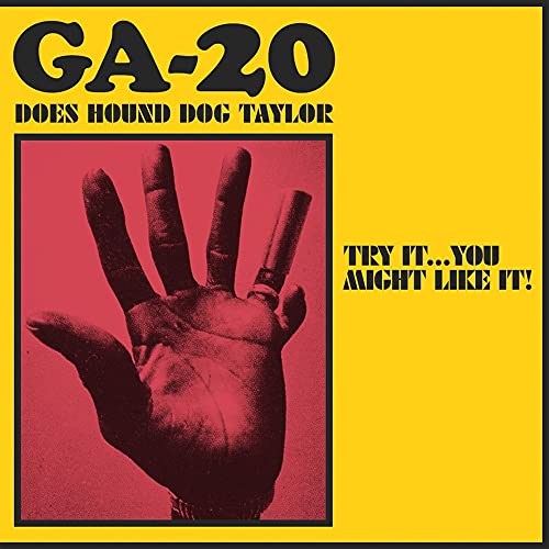 Ga 20 Does Hound Dog Taylor (salmon Pink Vinyl) Amped Exclusive 