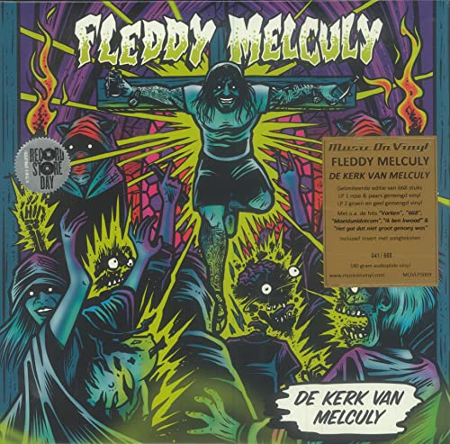 Fleddy Melculy De Kerk Van Melculy (pink Purple + Green Yellow Vinyl) 2lp Rsd International Exclusive Ltd. 669 