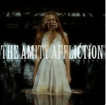 The Amity Affliction Not Without My Ghosts (blue W Black & White Marble Vinyl) 