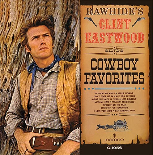 Clint Eastwood Rawhide's Clint Eastwood Sings Cowboy Favorites (amber Vinyl) Lp 